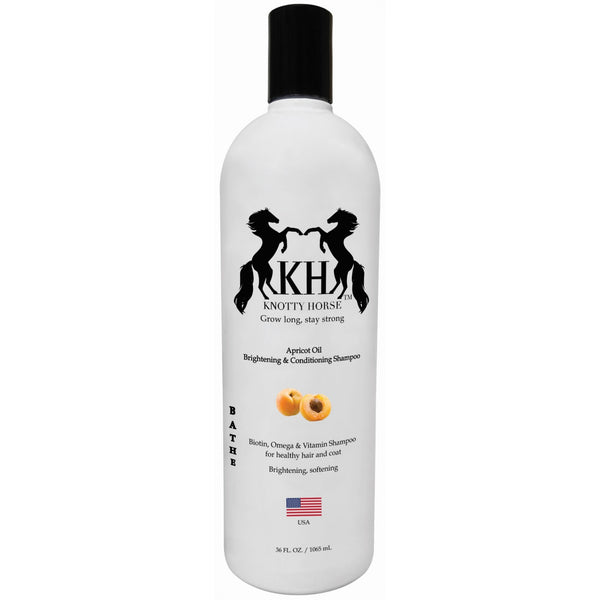 KNOTTY HORSE APRICOT OIL BRIGHTENING & CONDITIONING SHAMPOO