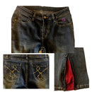 M Sport 6 - Diva Jeans Dark Stonewash Barbwire with Red Vent - 2023 Summer Collection