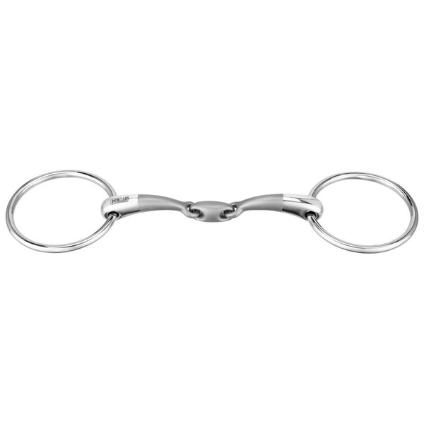 Sprenger Satinox Double Jointed Loose Ring Snaffle - 14 mm