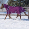 Canadian Horsewear Plum Diablo Rainsheet with Hood - 72"