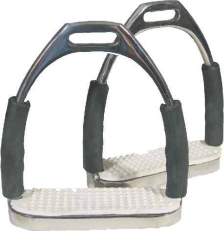 Silver Horse Tech Jointed Flexi Stirrup Irons - Selkirk Mountain Tack