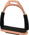 Rose Gold Horse Tech Jointed Flexi Stirrup Irons - Selkirk Mountain Tack