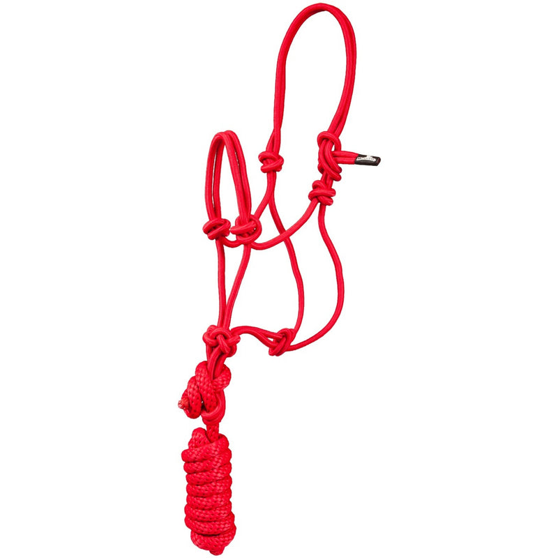 Mustang PONY/MINIATURE Economy Mountain Rope Halter with Lead - Selkirk Mountain Tack
