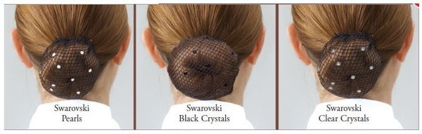 Showquest Bun Nets with Swarovski Accents - Selkirk Mountain Tack