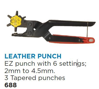 Leather Punch EZ Punch - Selkirk Mountain Tack