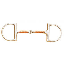 Cavalier Copper Wrapped D-Ring Bit - Selkirk Mountain Tack