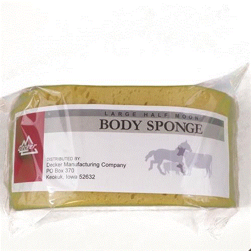 Large Half Moon Body Sponge - Selkirk Mountain Tack