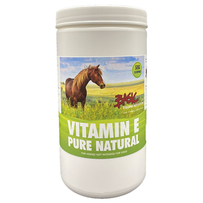 Basic Equine Nutrition - Vitamin E Pure - Selkirk Mountain Tack