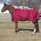 Canadian Horsewear Burgandy Diablo Rainsheet with Hood - Selkirk Mountain Tack