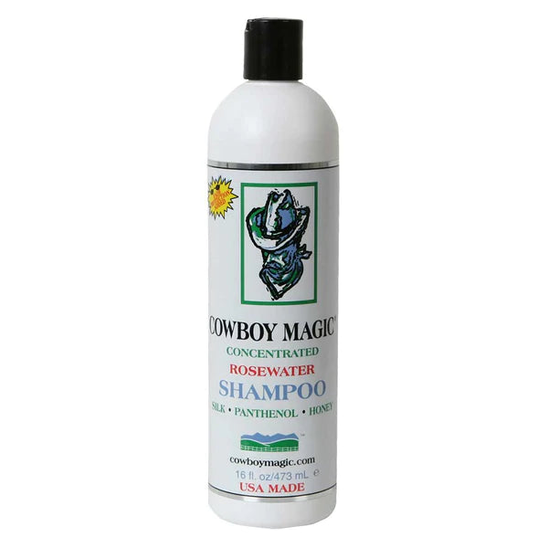 Cowboy Magic Rosewater Shampoo 16oz - Selkirk Mountain Tack