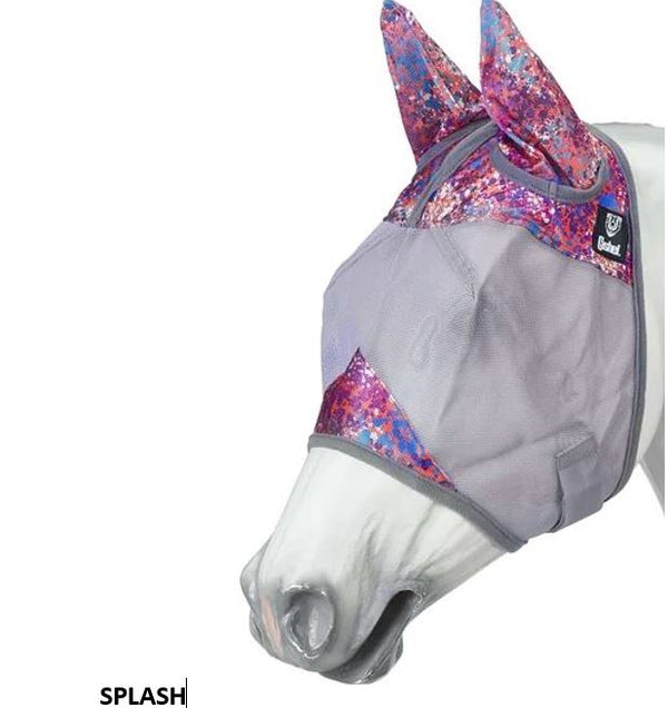 Cashel Crusader Pattern Fly Mask with Ears