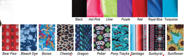 Professional's Choice Lycra Tail Bag - New Patterns!
